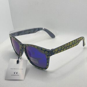 Retro Kids Emoji Mirrored Sunglasses